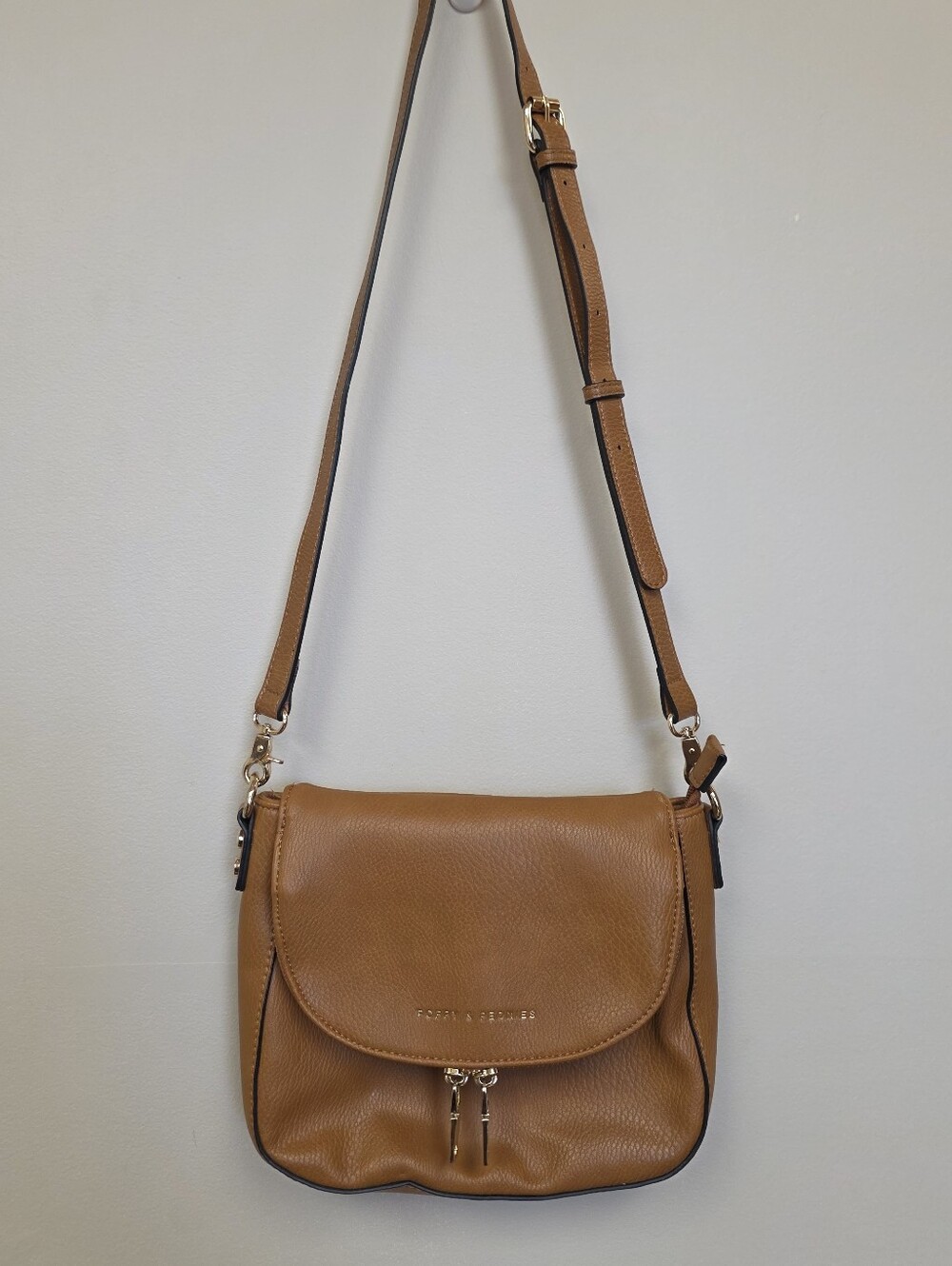 Poppy & Peonies Mini Downtown Crossbody Bag